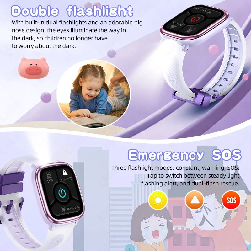 LIGE Smart Watch for Kids Boy  - Smartwatch Watches Birthday Gift For Girls 评论和价格