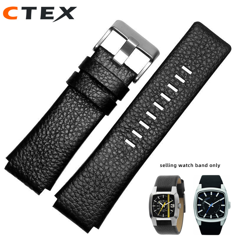 cowhide watchband for diesel D - Diesel Watches Smartwatch 评论和价格
