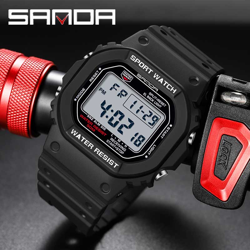 SANDA G Style Digital Watch Me - Tide Watch Surf 评论和价格