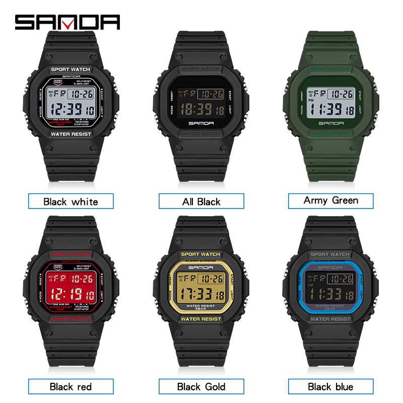 SANDA G Style Digital Watch Me - Tide Watch Surf 评论和价格
