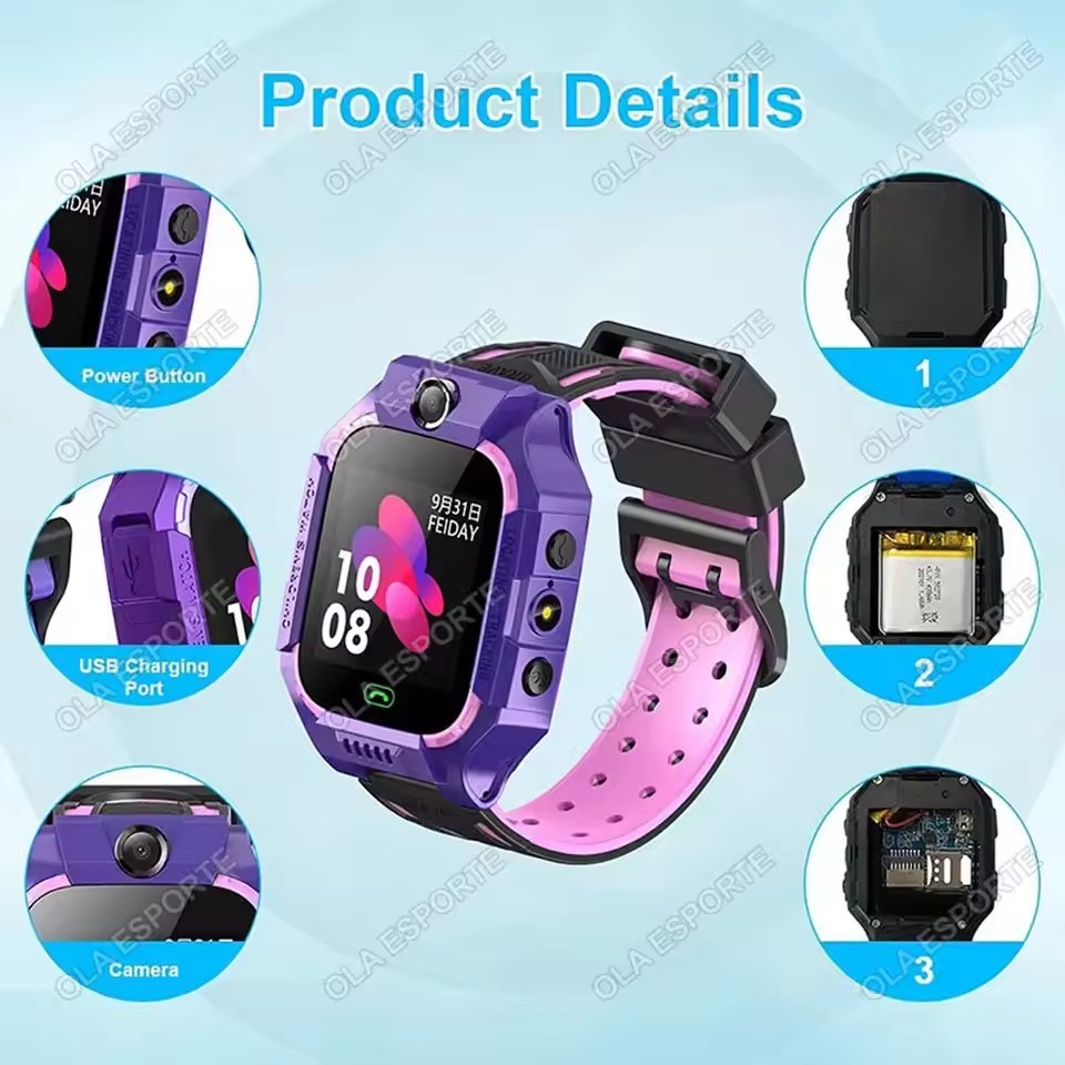 Kids Smart Watch SIM Card GPS  - Smartwatch Watches For 12 Year Old Boy 评论和价格