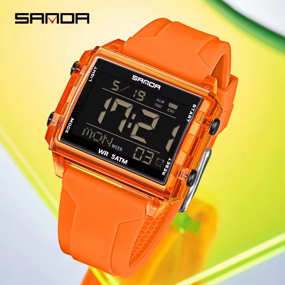 SANDA 6275 Luminous Calendar S - Tide Watch Surf 评论和价格